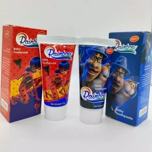 خمیر دندان رینبو عددی