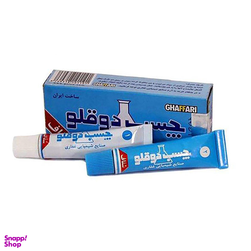 چسب دوقلو غفاری شفاف قیمت هر عدد